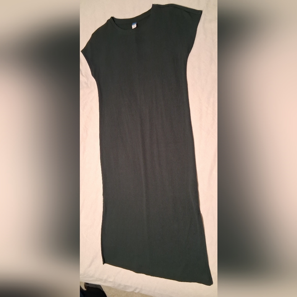 Old Navy Strapless Dress in Dark Gray